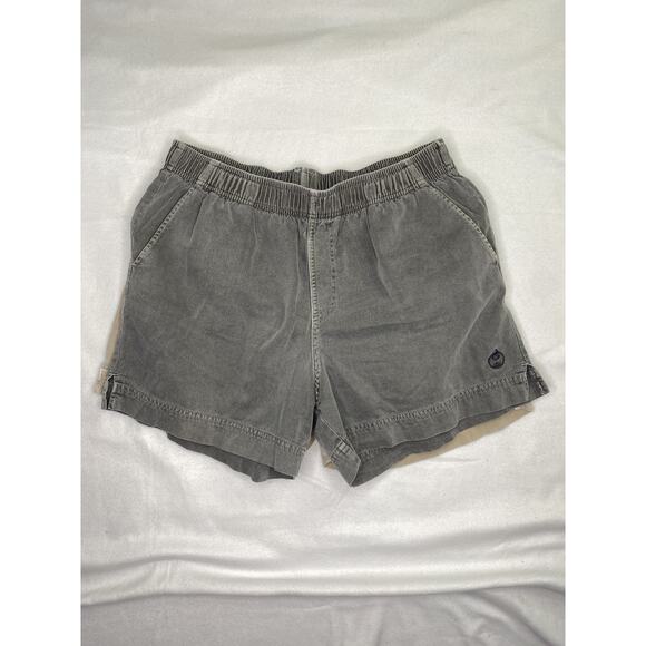 2 Crazy Shirts Hawaii Shorts Mens 2XL Gray Khaki 5” Beach Dye Relaxed READ* - Picture 3 of 8